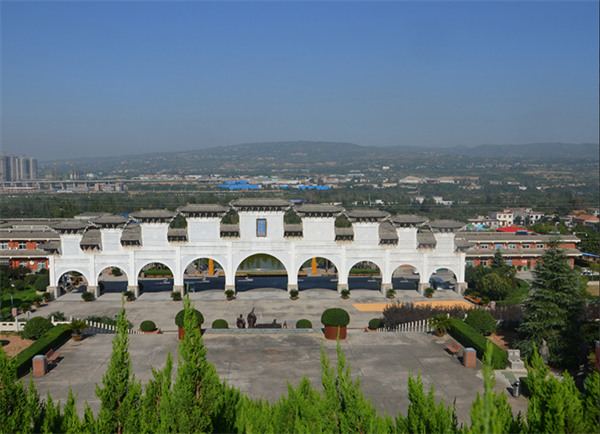 西安霸陵墓園新區地點，霸陵墓園地址